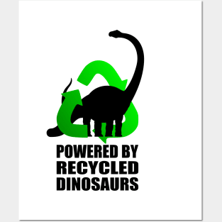 Diplodocus  - Powered by Recycled Dinosaurs Posters and Art